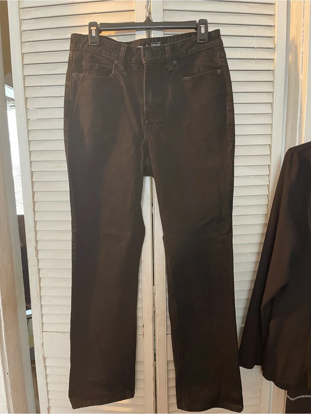 Old Navy Women’s Black Straight Jeans